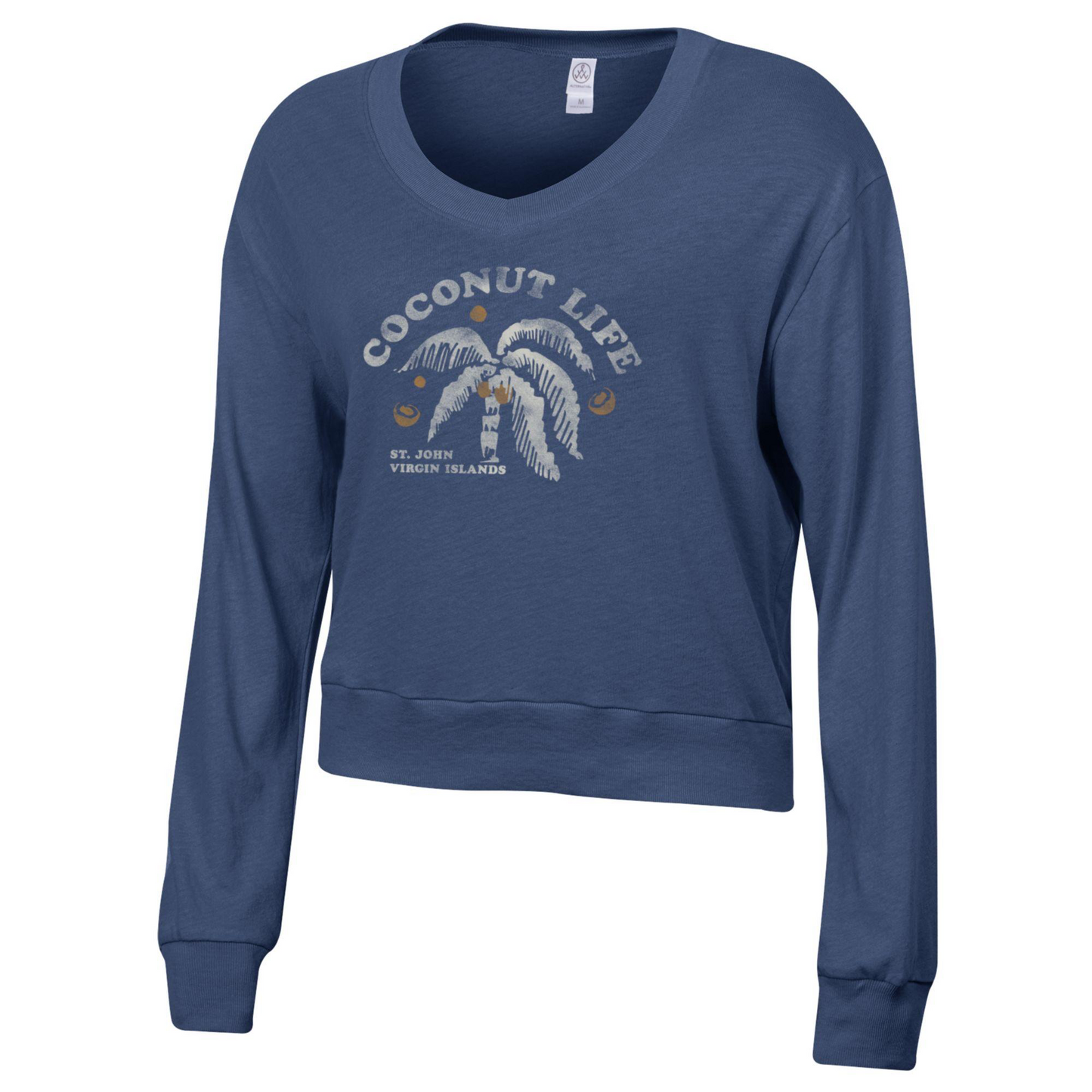 Ladies Coconuts Slouchy Long Sleeve