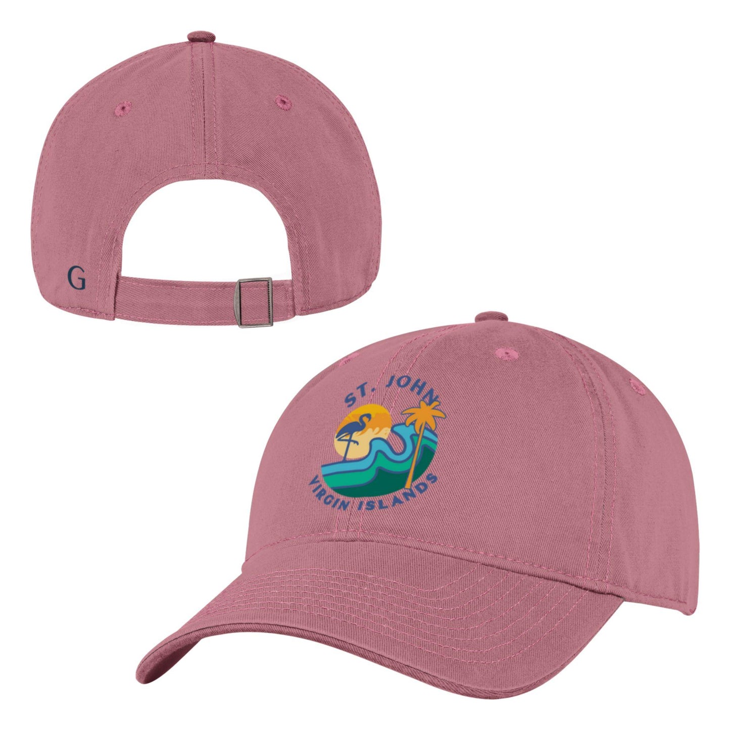 St. John Flamingo Cap
