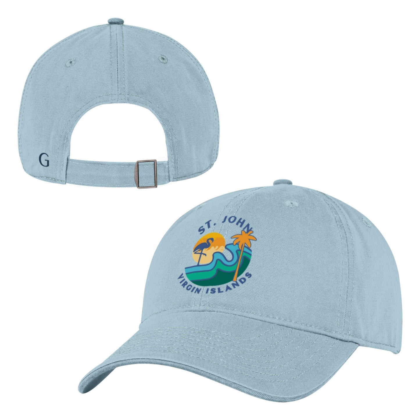 St. John Flamingo Cap