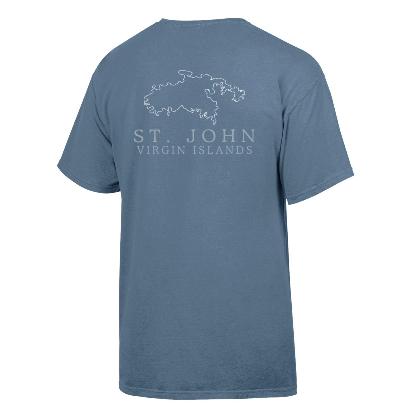 Map of St. John T-Shirt