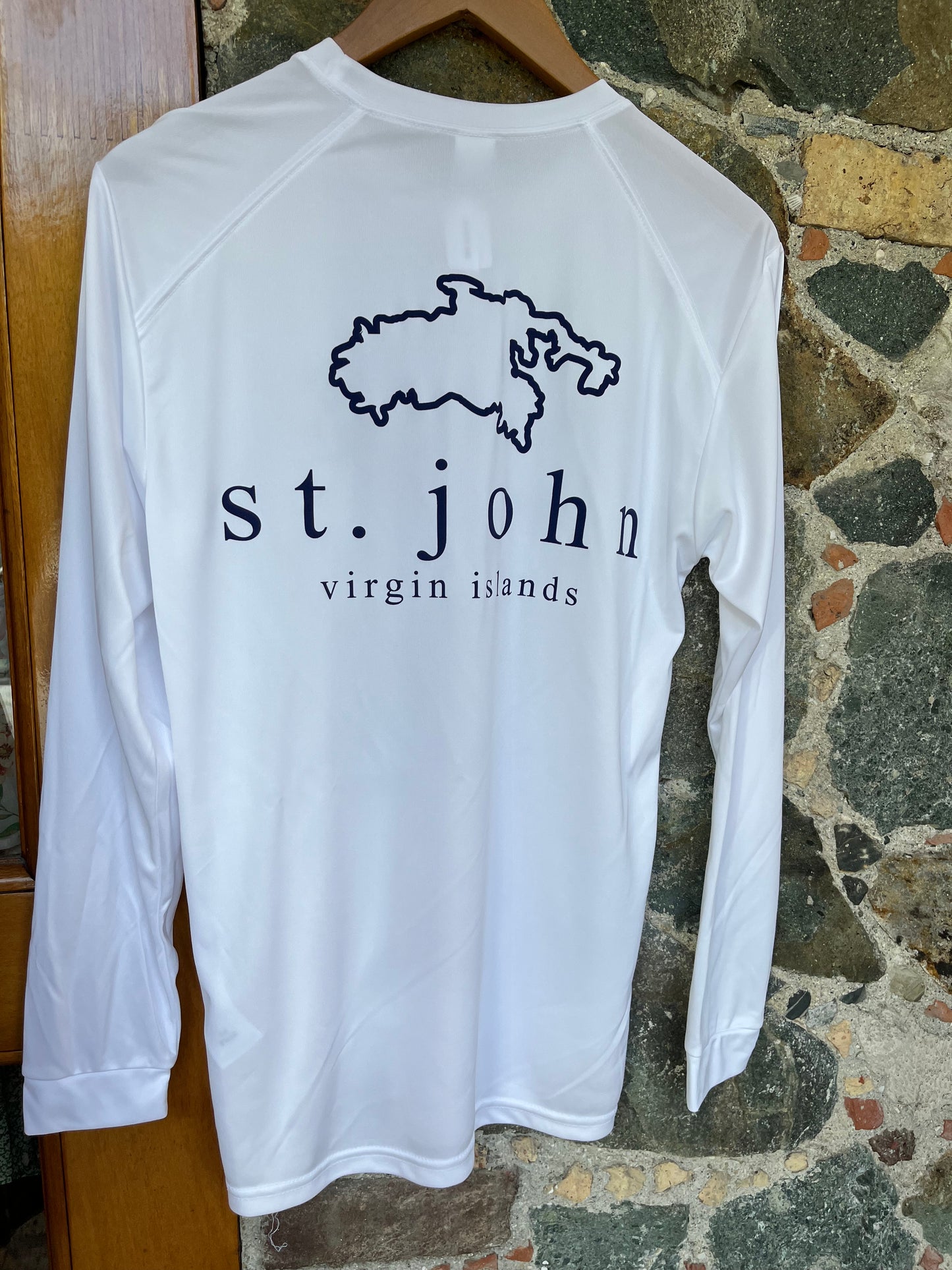 St. John Map Shirt UPF 50+